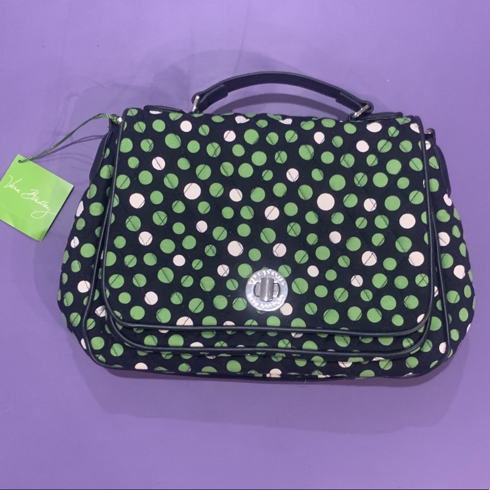 NWT Turnlock Crossbody Lucky Dots Vera Bradley bag